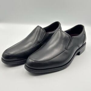Rockport Men’s Essential Total Motion SL2 Slip-On Dress Weather Proof Black 7W